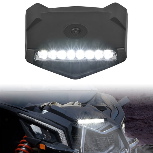 <tc>Sportinis variklio dangtis su LED žibintu, skirtas Can-Am Maverick X3</tc>