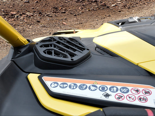 <tc>Priekinio prietaisų skydelio garsiakalbių plokštės, skirtos Can-Am Maverick R MAX X RS 2024+</tc>