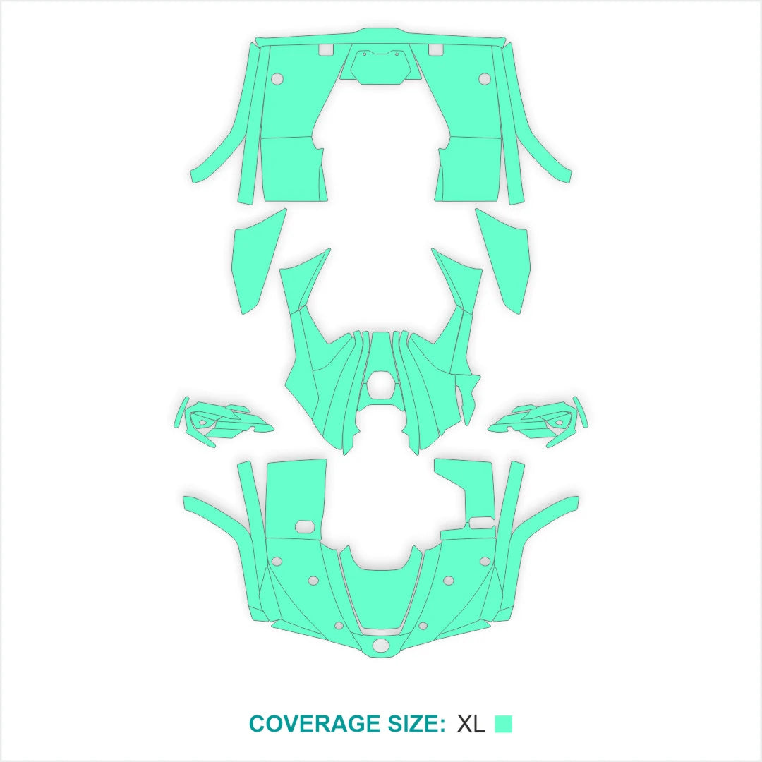 Autocolante Symbiote Design pentru CFMOTO CFORCE 400-520