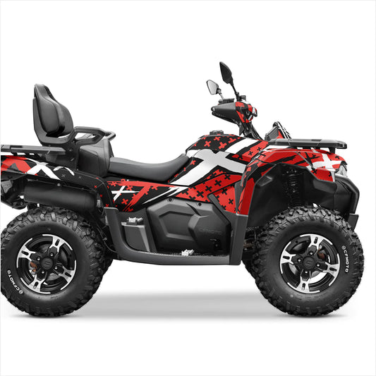 X Σχεδιασμός αυτοκόλλητα για CFMOTO Cforce 600-625