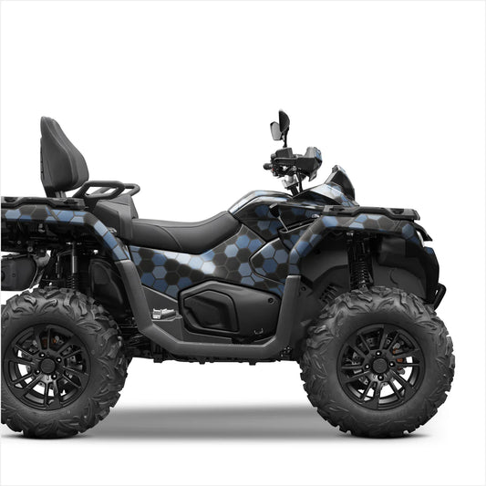 Autocolante de design hexagon pentru CFMOTO Cforce Touring (G3) 800-1000