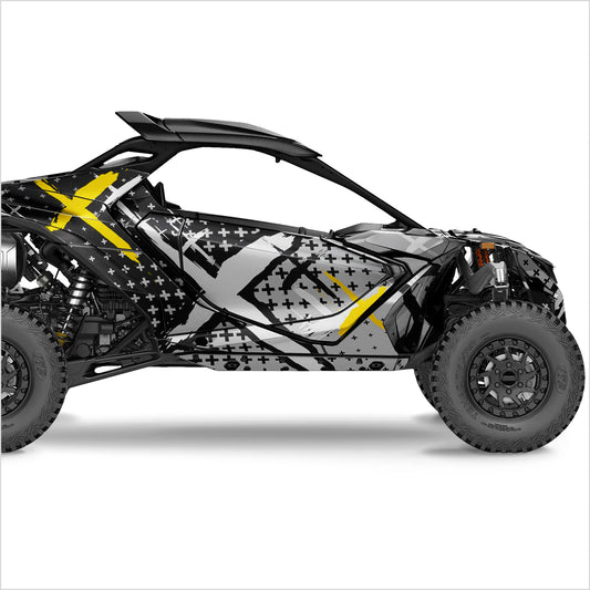 X Дизайн наклейки для Can-Am Maverick R