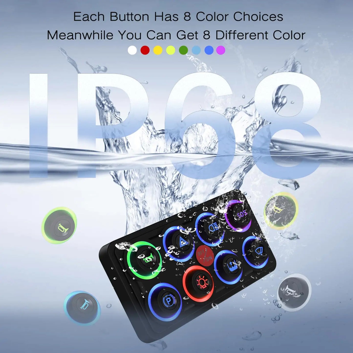 Przycisk klawiatury 8 może interfejs