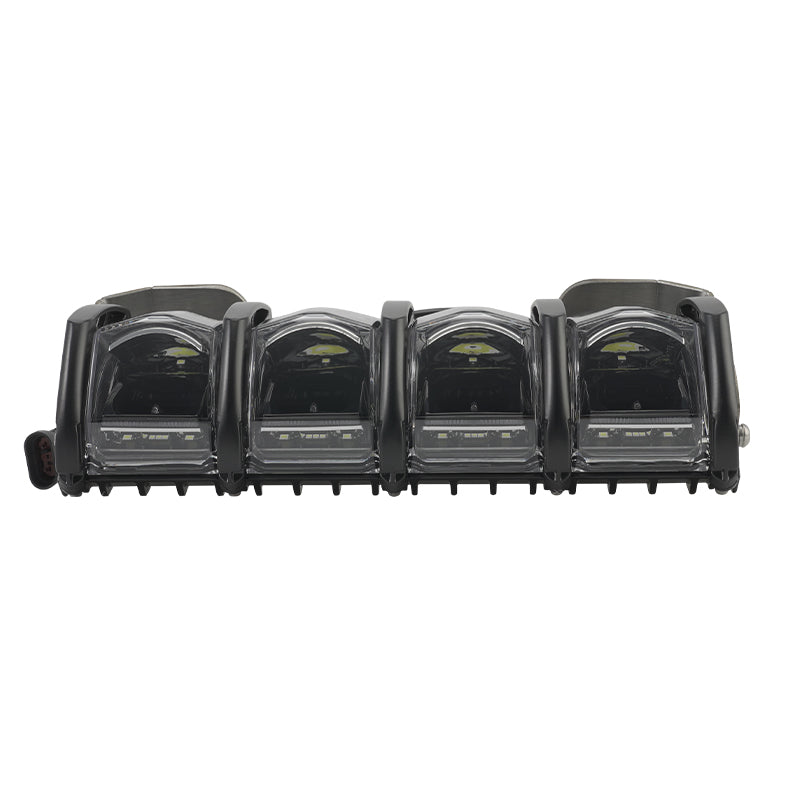 Barra de luz LED RGB Evolve com suporte, 10'' (25,4 cm)