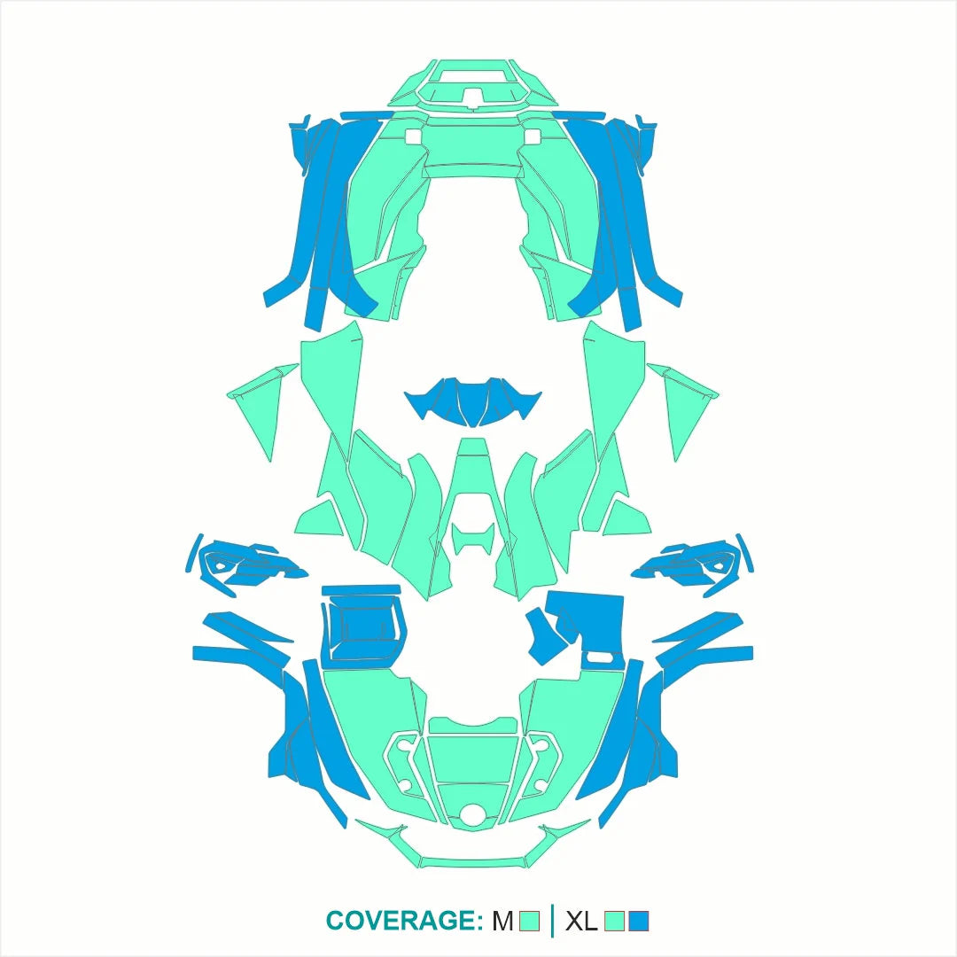 Symbiote Design Stickers para Cfmoto Cforce 600-625