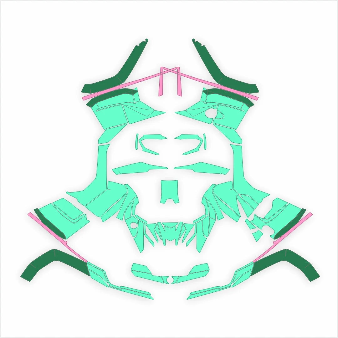 Egyszerű tervezési matricák a CFMOTO CFORCE 800-1000-hez