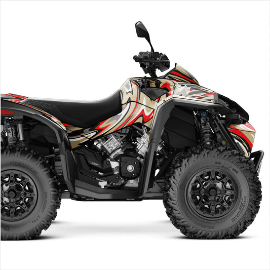 „Can-Am Renegade XXC“ rūgšties dizaino lipdukai
