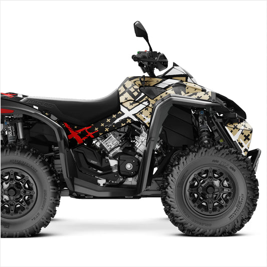 X „Can-Am Renegade XXC“ dizaino lipdukai