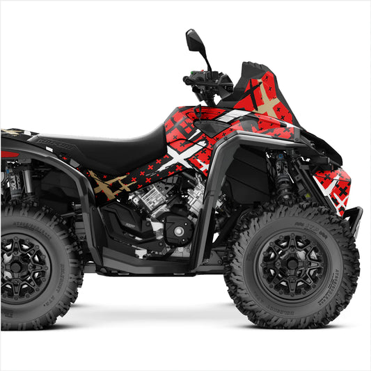 X Σχεδιασμός αυτοκόλλητα για Can-Am Renegade XMR