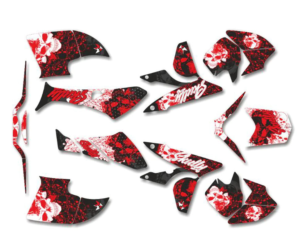 Skully Design Stickers для Honda TRX 450 (2004-2016)