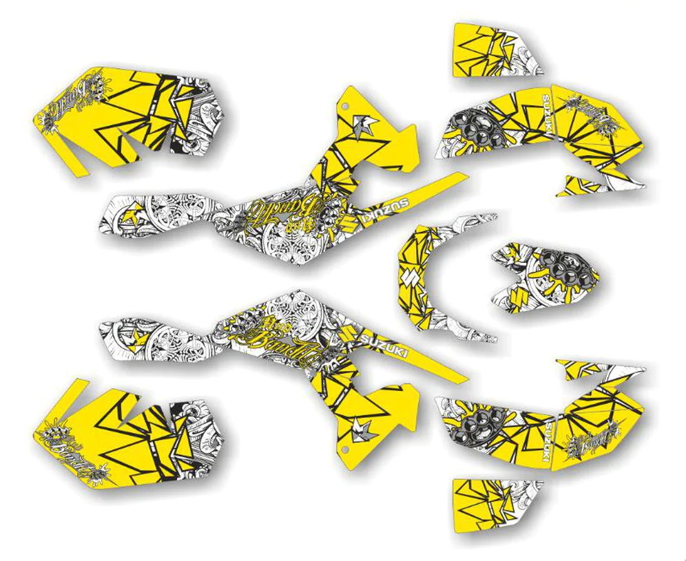 Mud Bandit Design Stickers для Suzuki Ltr 450