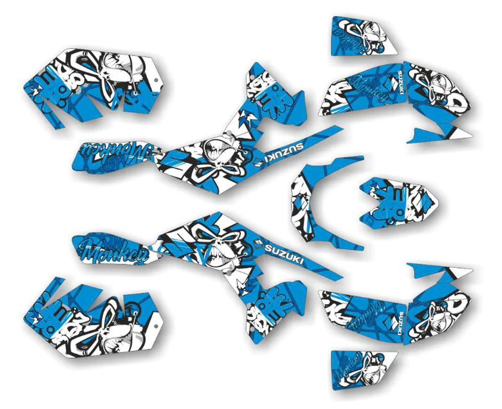 Mad Monkey Design Stickers для Suzuki Ltr 450