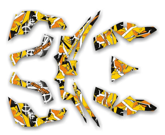 Геометрические наклейки на дизайн для кан-ам ренегат