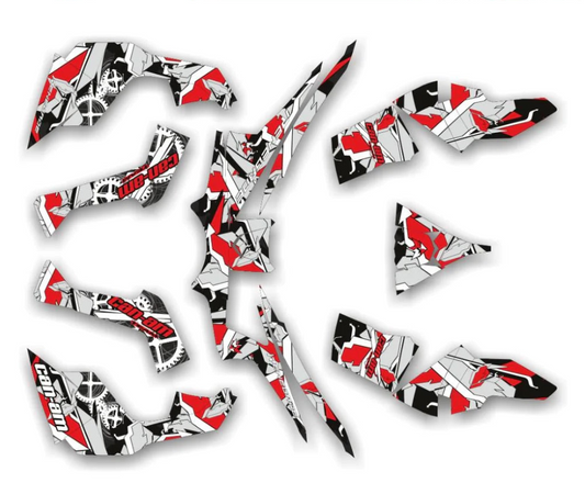 Геометрические наклейки на дизайн для кан-ам ренегат