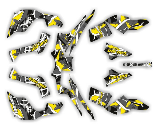 Adesivos de design geométrico para Can-Am Renegade x MR