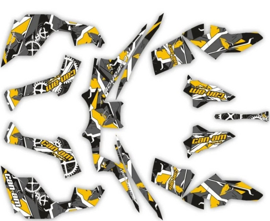 Adesivos de design geométrico para Can-Am Renegade x MR