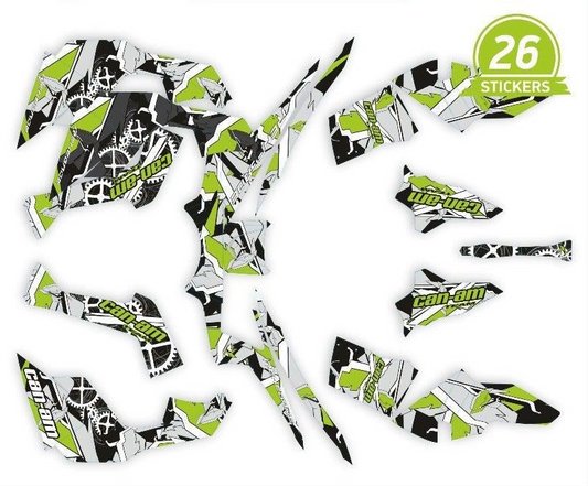 Adesivos de design geométrico para Can-Am Renegade x MR
