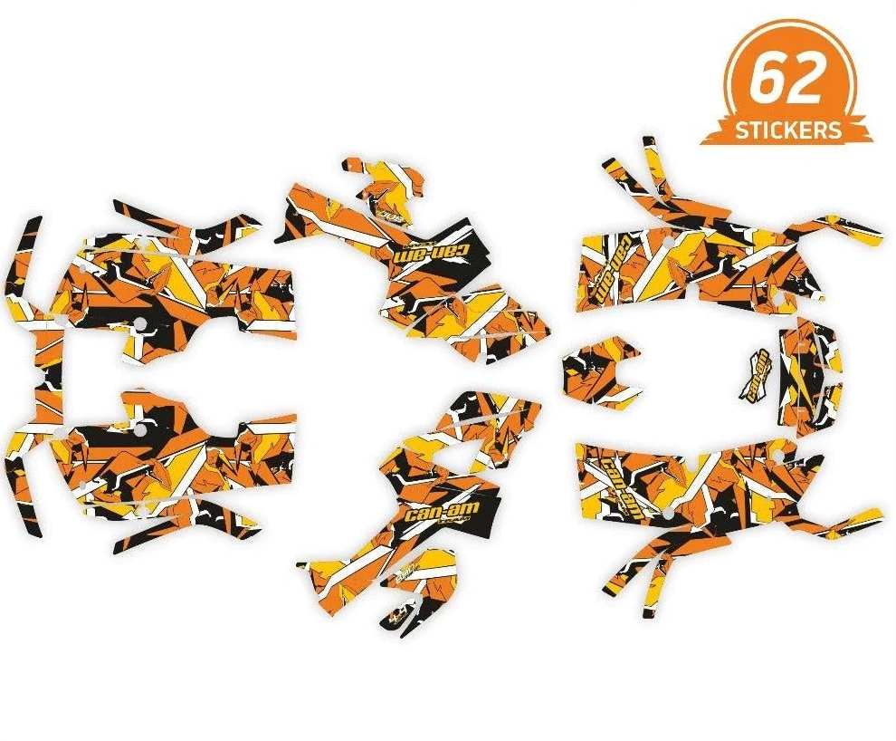 Γεωμετρικά αυτοκόλλητα σχεδιασμού για Can-Am Outlander G1