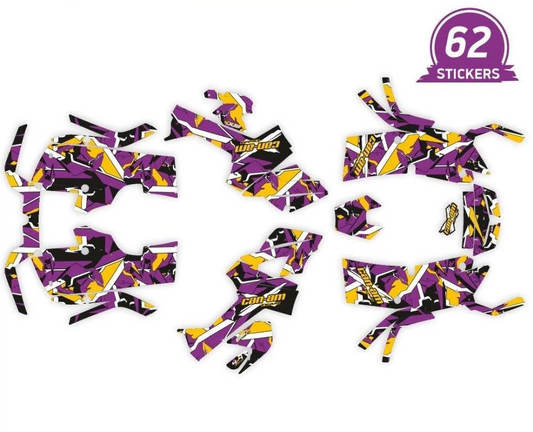 Γεωμετρικά αυτοκόλλητα σχεδιασμού για Can-Am Outlander G1