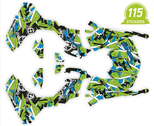 Геометрические наклейки на дизайн для Can-Am Outlander G2