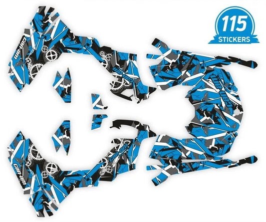 Геометрические наклейки на дизайн для Can-Am Outlander G2