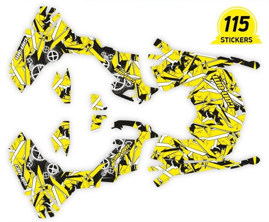 Autocolante de design geometric pentru Can-Am Outlander x MR