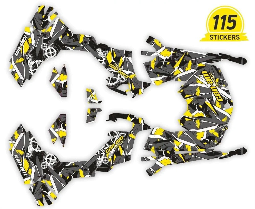 Autocolante de design geometric pentru Can-Am Outlander x MR