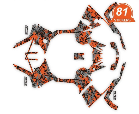 Цифровые дизайнерские наклейки для CFMOTO CFORCE