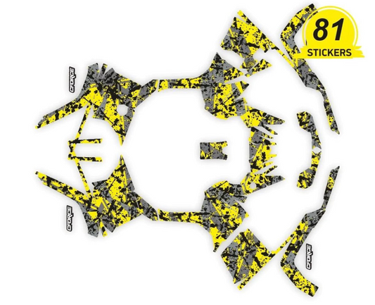 Цифровые дизайнерские наклейки для CFMOTO CFORCE