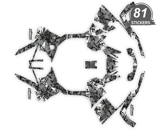 Цифровые дизайнерские наклейки для CFMOTO CFORCE