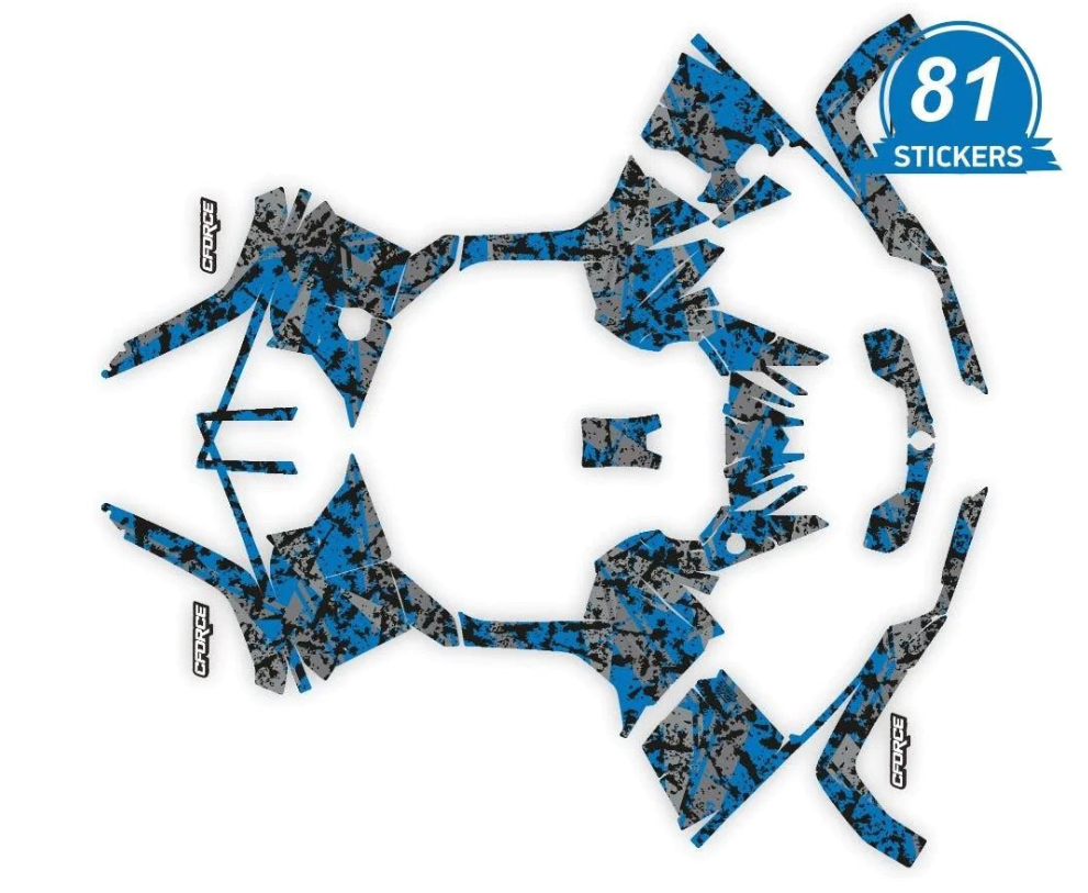 Adesivi per design del punto digitale per CFMOTO CFORCE