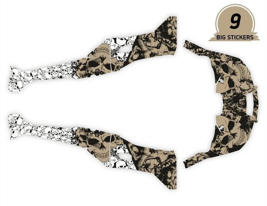 Skully Design Stickers для Kawasaki Teryx KRX