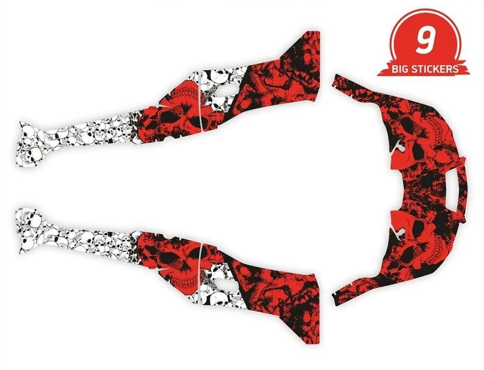 Skully Design Stickers для Kawasaki Teryx KRX