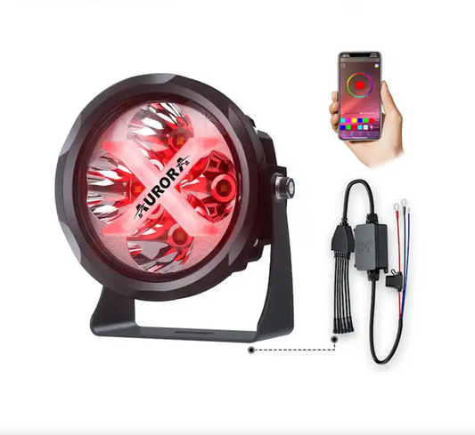 X Дизайн круглые огни