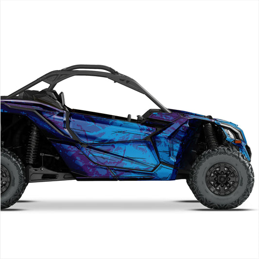 Σκιασμένα αυτοκόλλητα σχεδιασμού για Can-Am Maverick x3