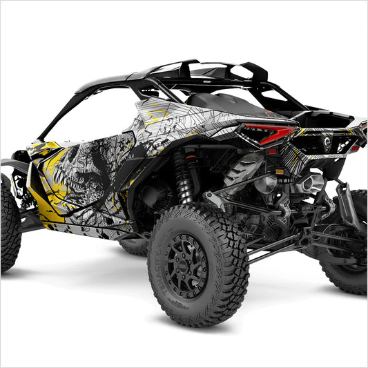 Symbiote Design Stickers для Can-Am Maverick R