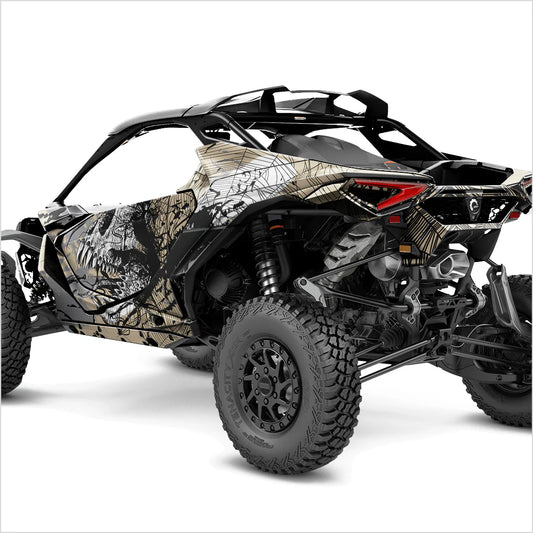 Symbiote Design Stickers для Can-Am Maverick R