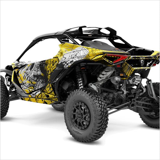 Symbiote Design Stickers для Can-Am Maverick R