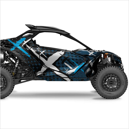 X Designaufkleber für Can-Am-Maverick R.