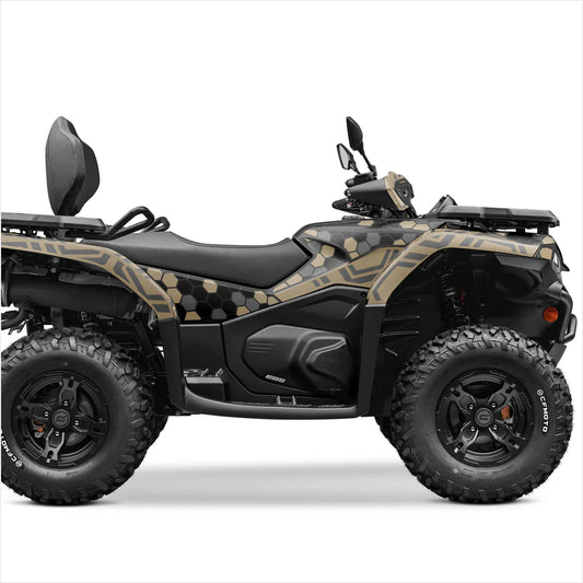 Hexa Mega Design Stickers для CFMoto CFORCE 400-520