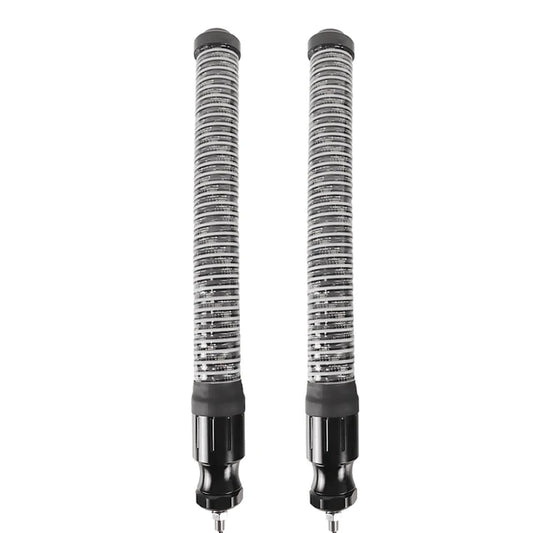 LIZARD WarWhip Largo 2" Wide RGB LED Whip Lights (Pair)