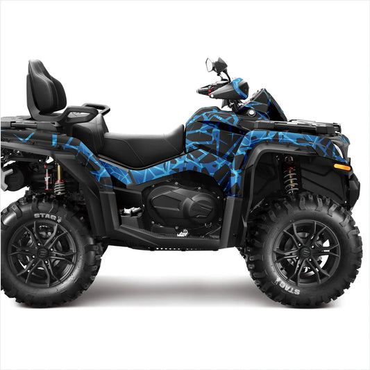 Adesivos de design de terremoto para cfmoto cforce 800-1000