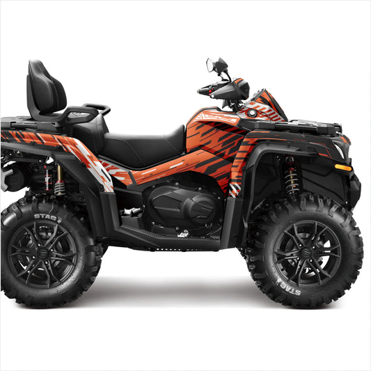 Adesivos de design cibernético para cfmoto cforce 800-1000