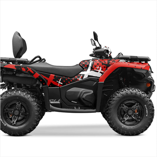 X Дизайн наклейки для CFMOTO CFORCE 400-520