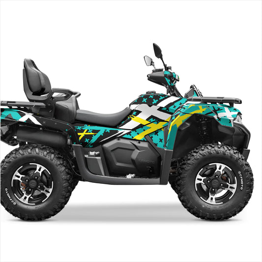 X Σχεδιασμός αυτοκόλλητα για CFMOTO Cforce 600-625