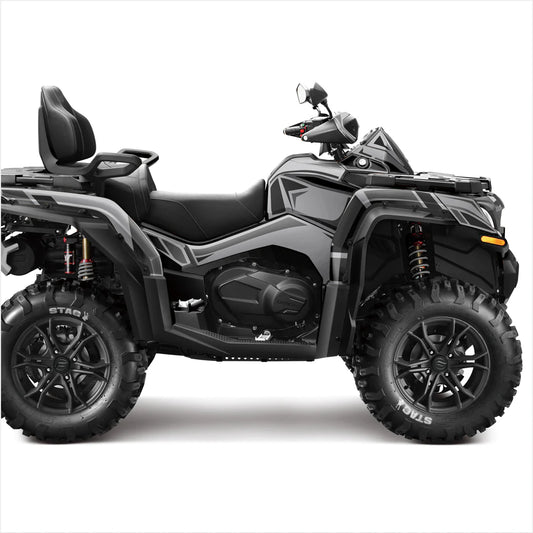 Простые дизайнерские наклейки для CFMoto CFORCE 800-1000