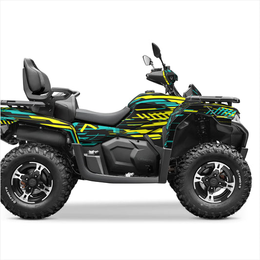 Autocolante de design cibernetic pentru CFMOTO Cforce 600-625