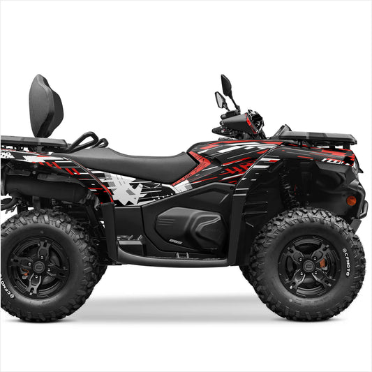 Кибер-дизайнерские наклейки для CFMoto CFORCE 400-520