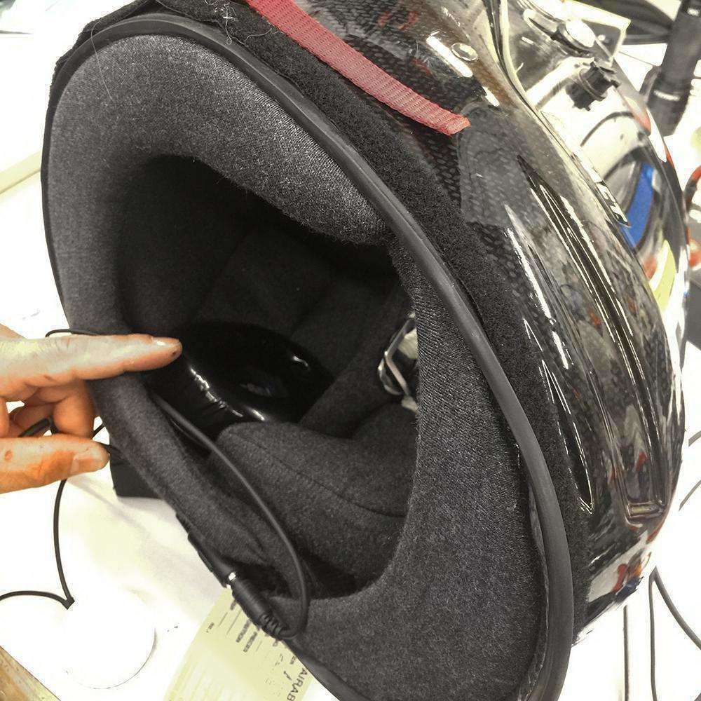 Pods de altavoces de audio Alpha - vainas de montaje en velcro y oreja de gel - estéreo y mono 3.5 mm