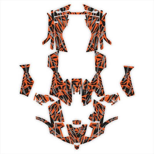 Расовые наклейки на дизайн духа для cfmoto cforce